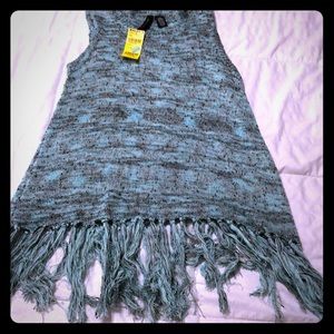 Brand New sweater tank/dress from Tillys girls sm
